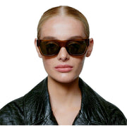 A.Kjaerbede Brown Agnes Sunglasses