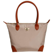 Alice Wheeler London Beige Shoreditch Medium Tote Bag