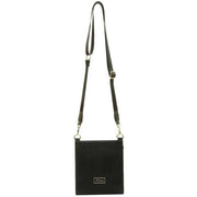 Alice Wheeler London Black Bloomsbury Crossbody Bag