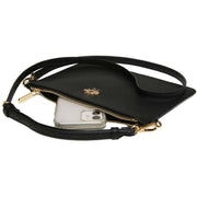 Alice Wheeler London Black Ealing Phone Clutch Pouch