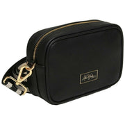 Alice Wheeler London Black Mini Mayfair Camera Crossbody Bag