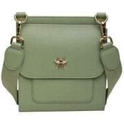 Alice Wheeler London Green Bloomsbury Crossbody Bag