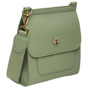 Alice Wheeler London Green Bloomsbury Crossbody Bag