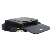 Alice Wheeler London Navy Bloomsbury Crossbody Bag