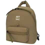 Art Sac Beige Jackson Single Padded Small Backpack