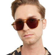 Barner Green Brad Glossy Sunglasses