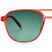 Barner Red Brad Glossy Sunglasses