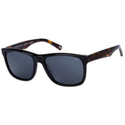 Botaniq Black Bold Square Sunglasses