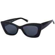 Botaniq Black Chunky Butterfly Sunglasses