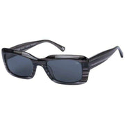 Botaniq Black Chunky Slim Square Sunglasses