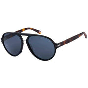 Botaniq Black Double Bridge Pilot Sunglasses