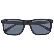 Botaniq Black Functional Rectangular Sunglasses