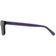 Botaniq Black Narrow Rectangle Sunglasses