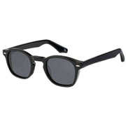 Botaniq Black Round Sunglasses