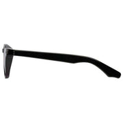 Botaniq Black Round Sunglasses