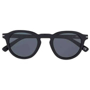 Botaniq Black Thick Round Sunglasses