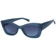 Botaniq Blue Chunky Butterfly Sunglasses