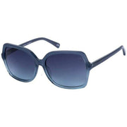 Botaniq Blue Oversized Square Sunglasses