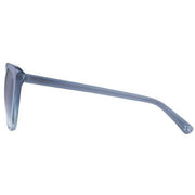 Botaniq Blue Sleek Cat Eye Sunglasses