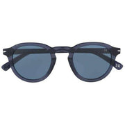 Botaniq Blue Thick Round Sunglasses