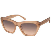 Botaniq Brown Angular Cat-Eye Sunglasses