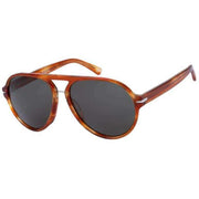 Botaniq Brown Double Bridge Pilot Sunglasses