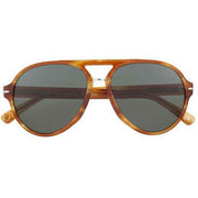 Botaniq Brown Double Bridge Pilot Sunglasses