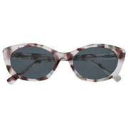 Botaniq Cream Oval Cat-Eye Sunglasses