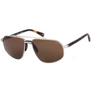 Botaniq Gold Stylish Double Bridge Sunglasses