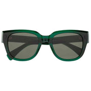 Botaniq Green Soft Square Sunglasses