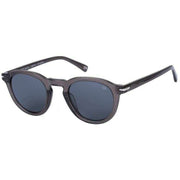 Botaniq Grey Thick Round Sunglasses