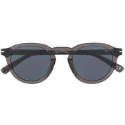 Botaniq Grey Thick Round Sunglasses