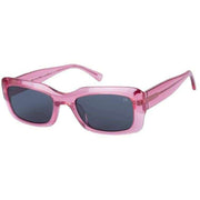 Botaniq Pink Chunky Slim Square Sunglasses