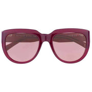 Botaniq Pink Retro Round Sunglasses