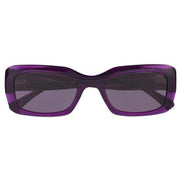 Botaniq Purple Chunky Slim Square Sunglasses