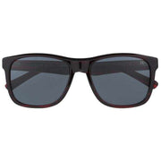 Botaniq Red Bold Square Sunglasses