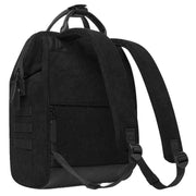 Cabaia Black Adventurer Velvet Recycled Medium Backpack