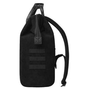 Cabaia Black Adventurer Velvet Recycled Medium Backpack