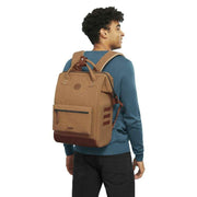 Cabaia Brown Adventurer Vegan Nubuck Large Backpack