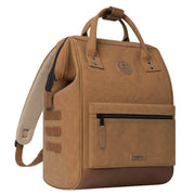 Cabaia Brown Adventurer Vegan Nubuck Medium Backpack