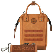 Cabaia Brown Nano Vegan Nubuck Crossbody Bag