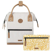 Cabaia Cream Adventurer Melange Small Backpack