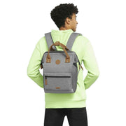 Cabaia Grey Adventurer Happy Hour Medium Backpack