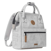 Cabaia Grey Adventurer Vegan Nubuck Small Backpack