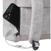 Cabaia Grey Adventurer Vegan Nubuck Small Backpack