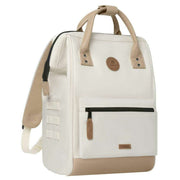 Cabaia White Adventurer Essentials Medium Backpack