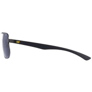 CAT Grey Angled Double Bridge Sunglasses