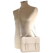 David Jones Beige Medium Grab Satchel