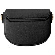 David Jones Black Small Full Flap Turnlock Across Body Bag