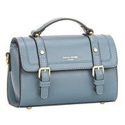 David Jones Blue Small Grab Satchel